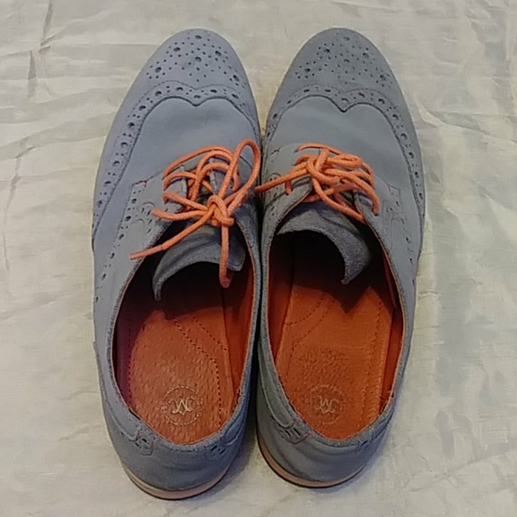 Johnston & Murphy Flex System Suede Oxfords - Picture 4 of 6